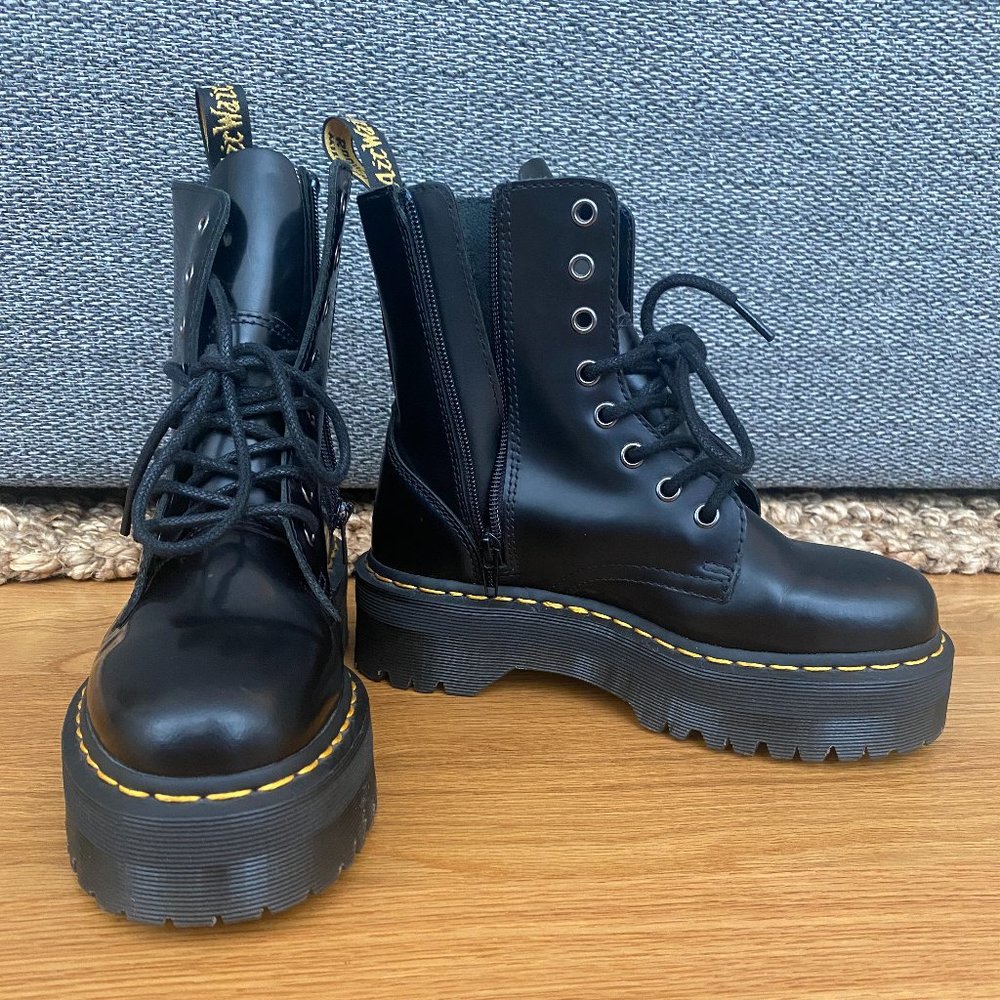 Dr. Marten's Jadon Smooth Leather Platform Boots